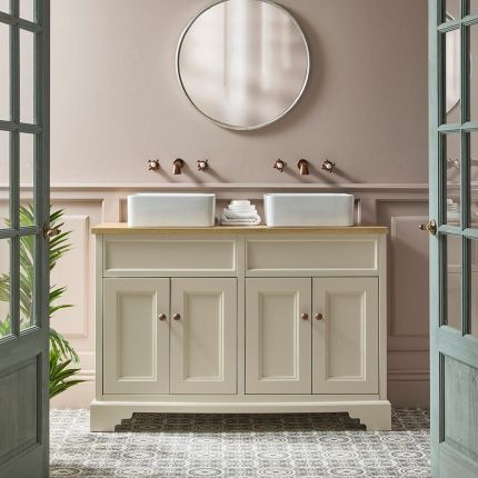Milano Thornton - 1210mm Traditional Vanity Unit - Choice of Finish, Basin and Handles