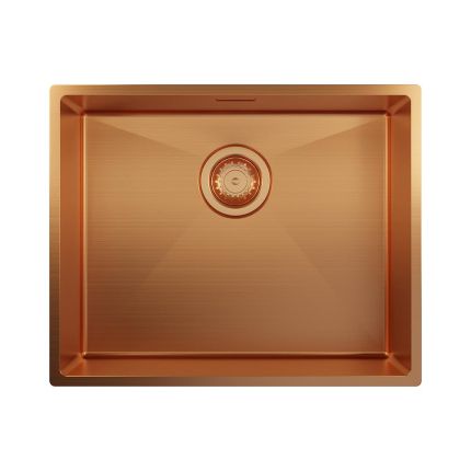 Harlyn Carbis - Single Bowl Stainless Steel Kitchen Sink - 500mm - Choice of Finish