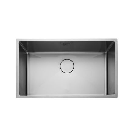 Rangemaster Cubix - Single Bowl Stainless Steel Kitchen Sink - 740mm x 440mm