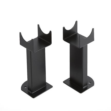 Milano Capri - Matt Black Designer Radiator Floor-Mounting Feet