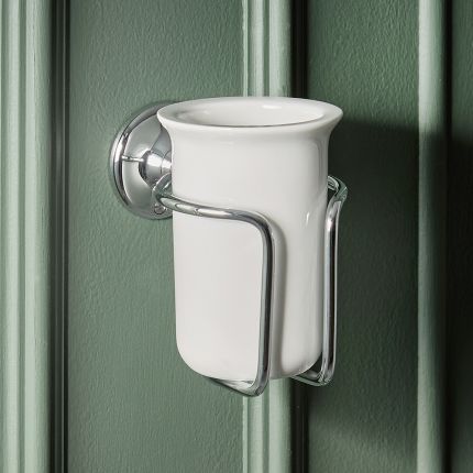Milano Elizabeth - Traditional Wall Hung Tumbler with Holder - Choice of Finish
