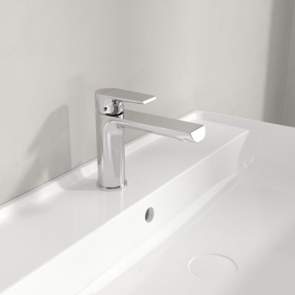 Villeroy & Boch Liberty - Mono Basin Mixer Tap with Pop-Up Waste - Chrome