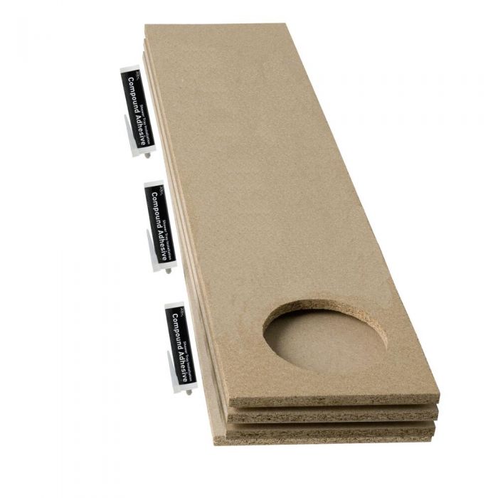 Milano - Universal Shower Tray Baseboard Accessory Kit