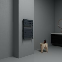 Carisa Plata Bath - Aluminium Heated Towel Rail - Choice of Finish