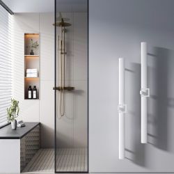 Carisa Vesta - Aluminium Electric Single Towel Bar - Choice of Finish