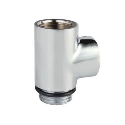 Milano - Dual Fuel T Piece - Chrome