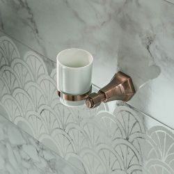 Milano Earlham - Art Deco Tumbler Holder - Choice of finish