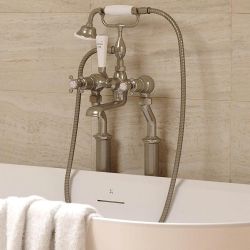 Crosswater Belgravia - Traditional Freestanding Floorstanding Bath Shower Mixer - Choice of Finish