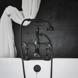 Milano Elizabeth - Traditional Crosshead Bath Shower Mixer Tap - Choice of Finish