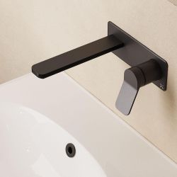 Crosswater Glide II - Wall Mounted Basin Mixer Tap - Choice of Finish