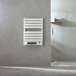 ECOSO Linus - Smart Wi-Fi Electric Heated Towel Rail with Fan - Choice of Size and Finish