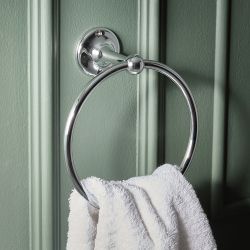 Milano Elizabeth - Traditional Towel Ring - Choice of Finish