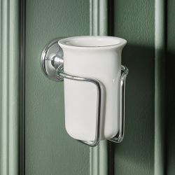 Milano Elizabeth - Traditional Wall Hung Tumbler with Holder - Choice of Finish