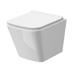 Nuie Ava - Modern Wall Hung Toilet with Soft Close Seat