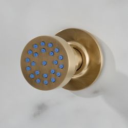 Milano - Round Body Jet - Brushed Brass