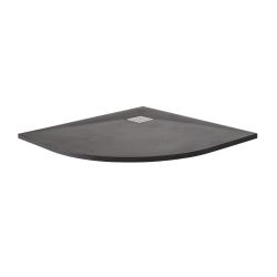 Milano Rasa - Slate Effect Quadrant Shower Tray - 900mm - Choice of Finish