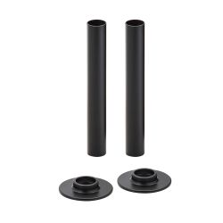Milano - Black Radiator Pipe Sleeves