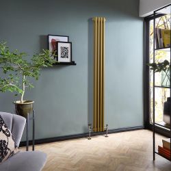 Milano Windsor - Vertical Traditional Column Radiator - 2 Column - Metallic Custom Colours