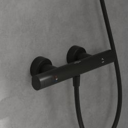 Villeroy & Boch Universal - Thermostatic Round Bar Shower Valve - Choice of Finish