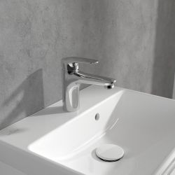 Villeroy & Boch O.Novo Start - Mono Basin Mixer Tap without Waste - Chrome