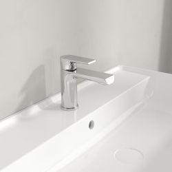 Villeroy & Boch Liberty - Mini Mono Basin Mixer Tap with Pop-Up Waste - Chrome
