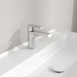 Villeroy & Boch Liberty - Mini Mono Basin Mixer Tap Without Waste - Chrome