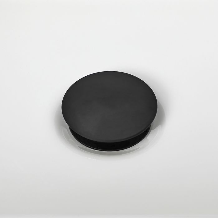 Milano - Universal Push Button Basin Waste - Black
