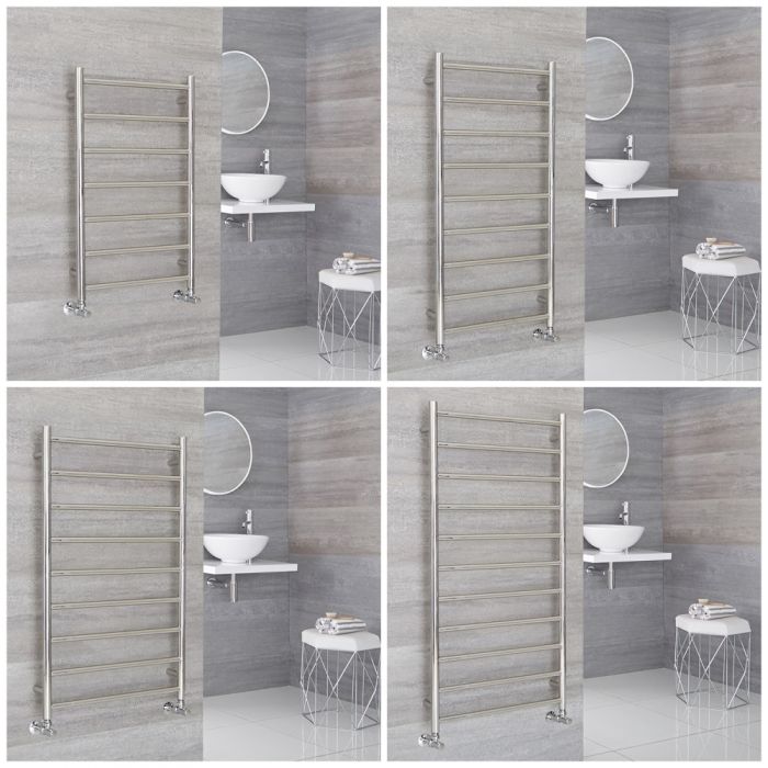 Milano Esk - Stainless Steel Heated Towel Rail - Choice of Size