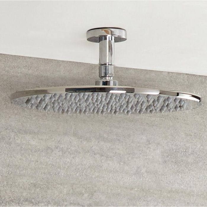 Milano Mirage - Chrome 50mm Ceiling Mounted Shower Arm
