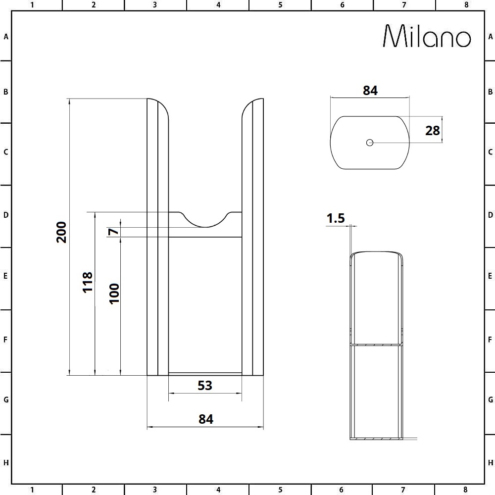 product dimensions