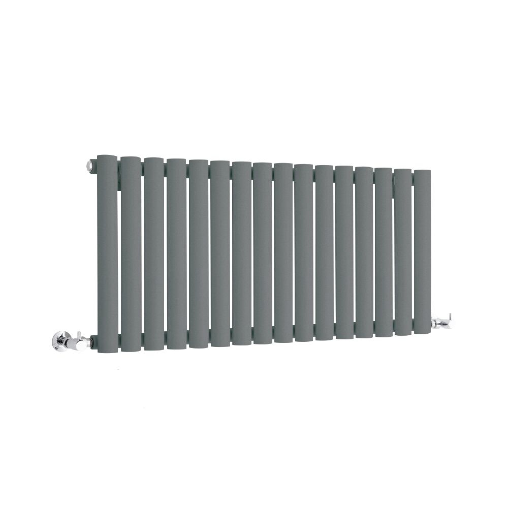 Milano Anthracite Horizontal Designer Radiator 400mm x 1000mm (Single Panel)