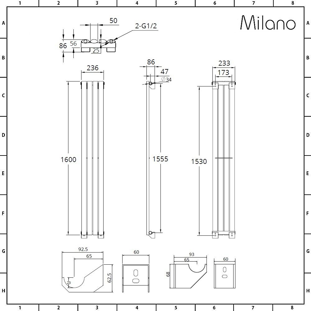 product dimensions
