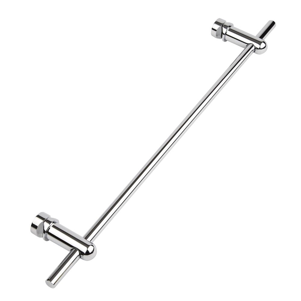 Milano - Chrome Towel Rail for Aruba Vertical Designer Radiators - 590mm