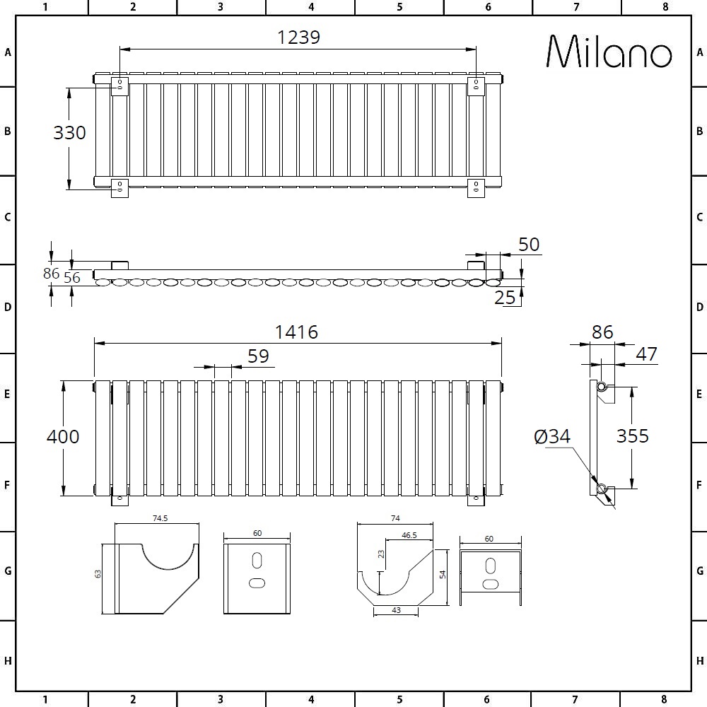 product dimensions