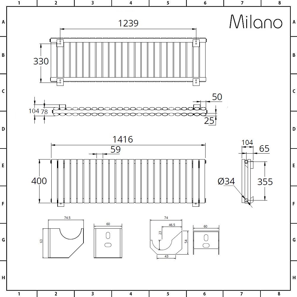 product dimensions