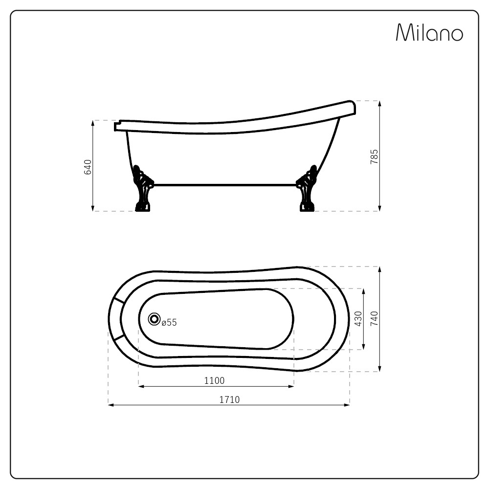 product dimensions