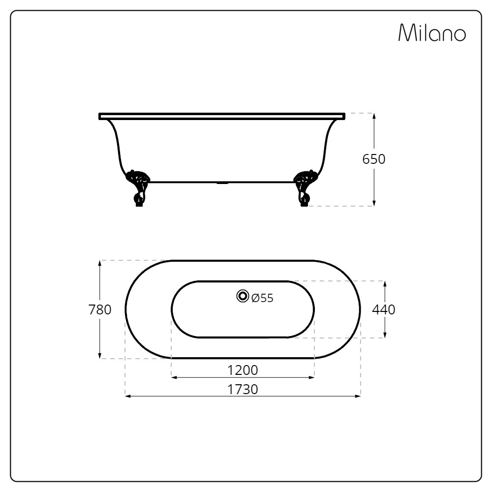 product dimensions