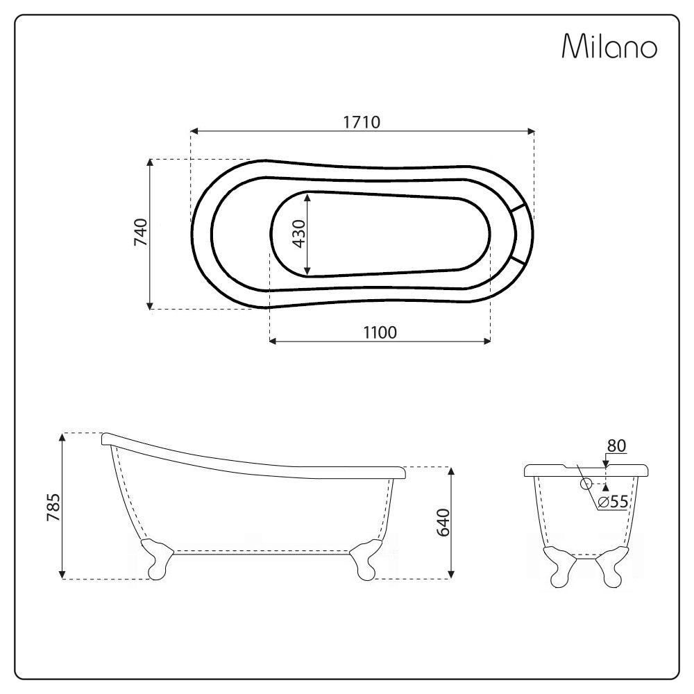product dimensions