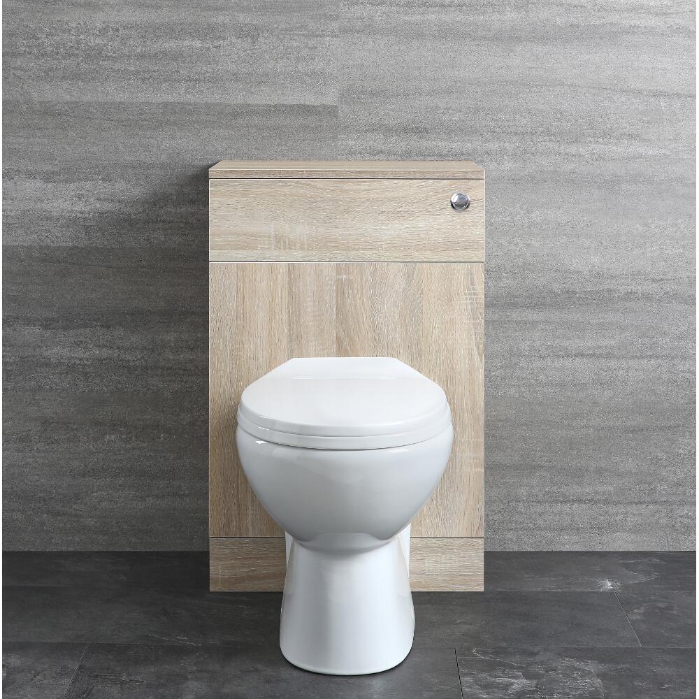 Milano Arch - 500mm WC unit and Back to Wall Toilet, Cistern and Seat
