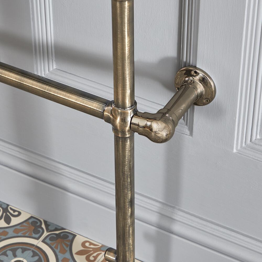 Milano Elizabeth - Traditional Brushed Gold Heating Element Cable Masking Cover