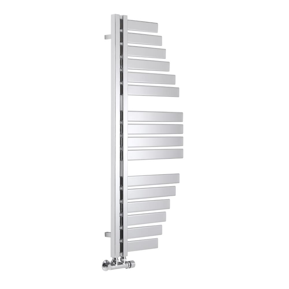 Lazzarini Way - Spinnaker - Chrome Designer Heated Towel Rail - 1100mm x 483mm