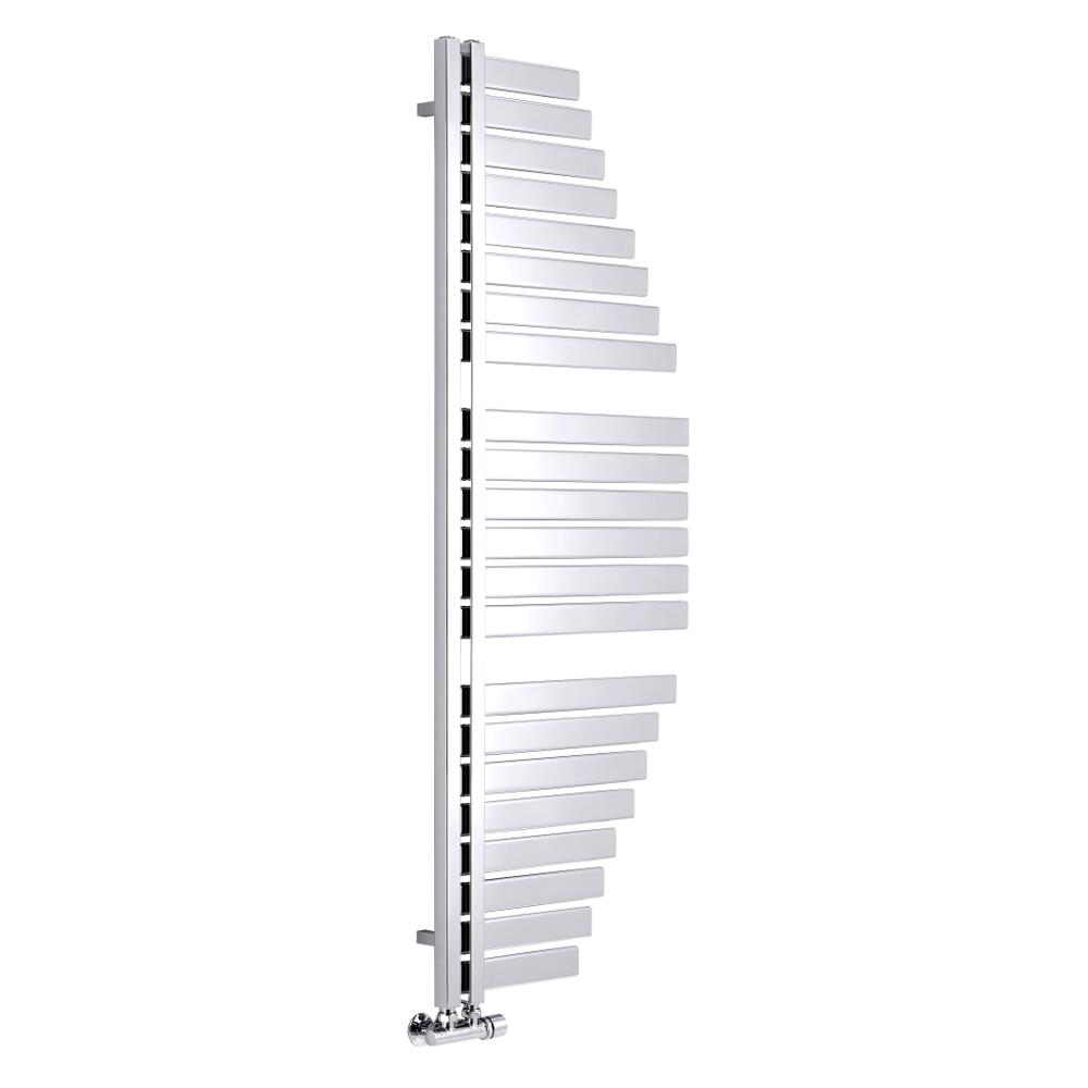 Lazzarini Way - Spinnaker - Chrome Designer Heated Towel Rail - 1460mm x 547mm