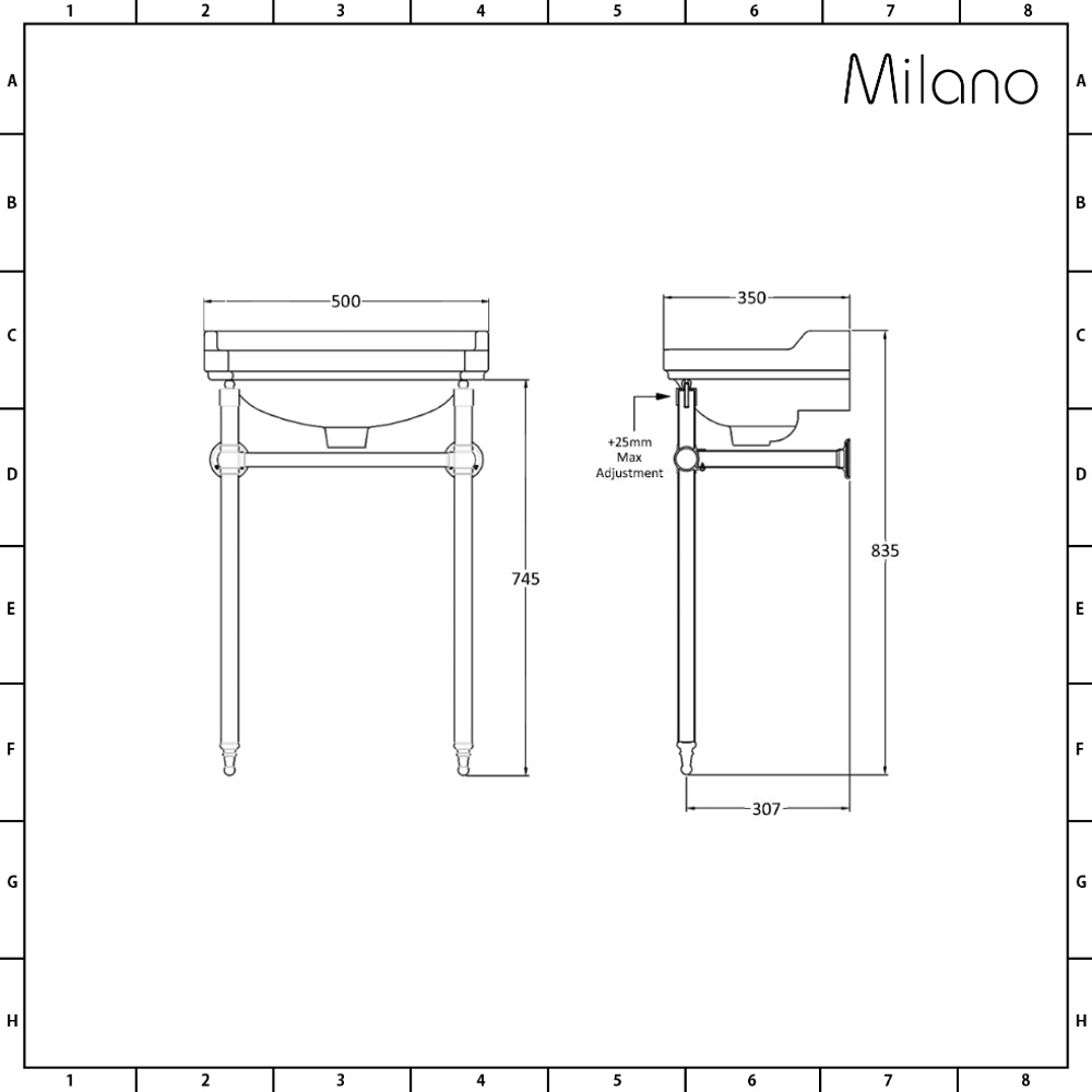 product dimensions