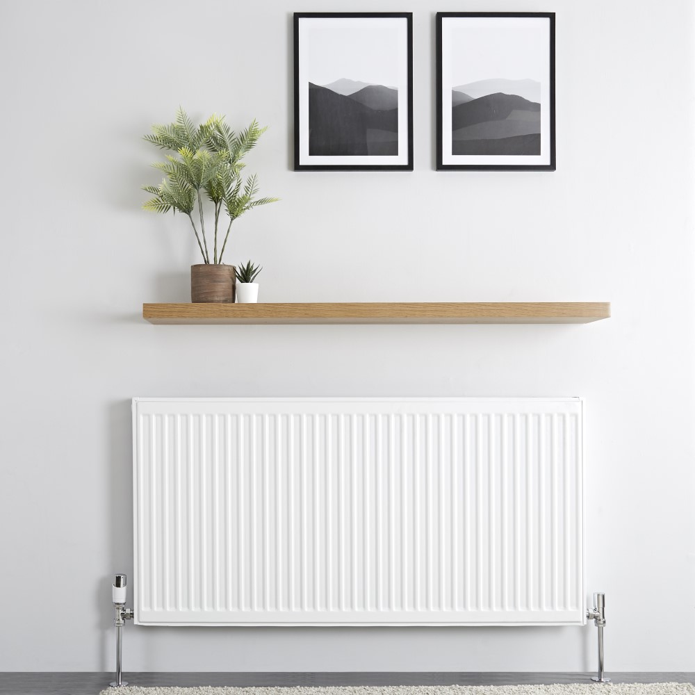 Milano Compact - Single Panel Radiator - 600mm x 1200mm (Type 11)