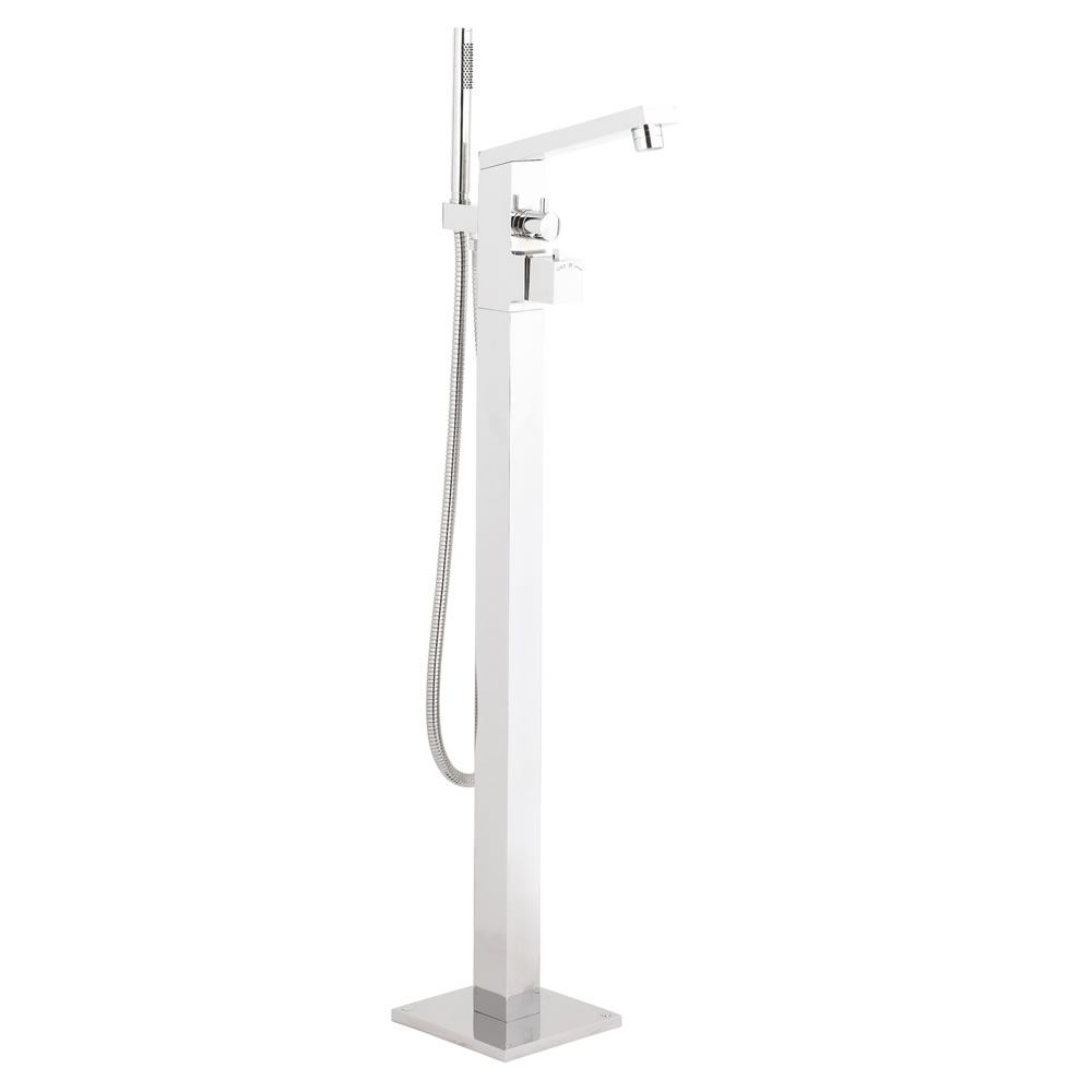 Hudson Reed Kubix Freestanding Thermostatic Bath Shower Mixer Tap