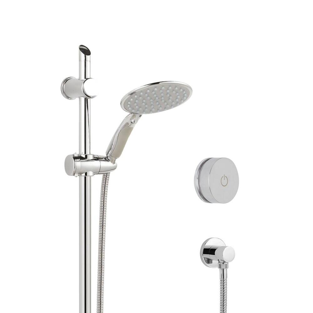 Milano Vis One Outlet Digital Thermostatic Shower with Slide Rail Kit