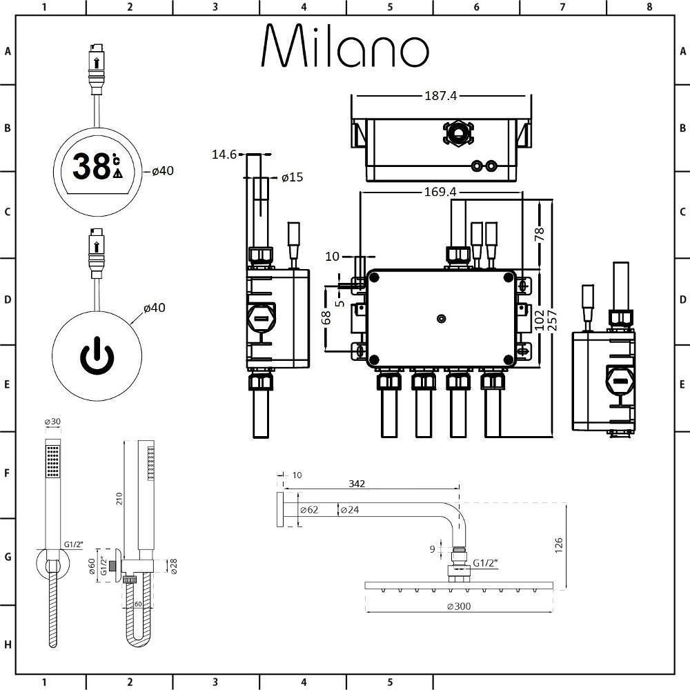 product dimensions