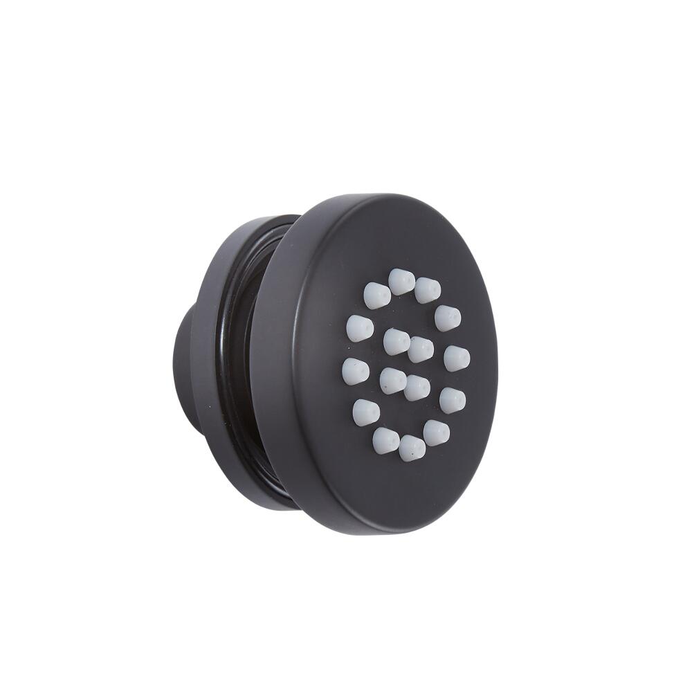 Milano Nero - Round Body Jet - Black