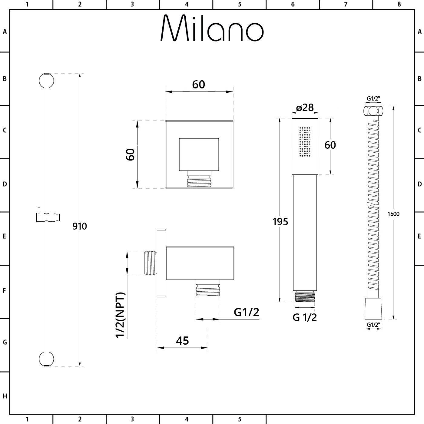 product dimensions