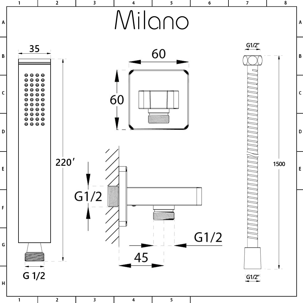 product dimensions